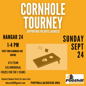 Cornhole Tournament 2023 - 9/24/23 @ Hangar 24- Irvine